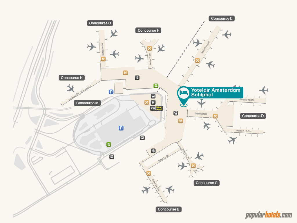 Yotelair Amsterdam Schiphol