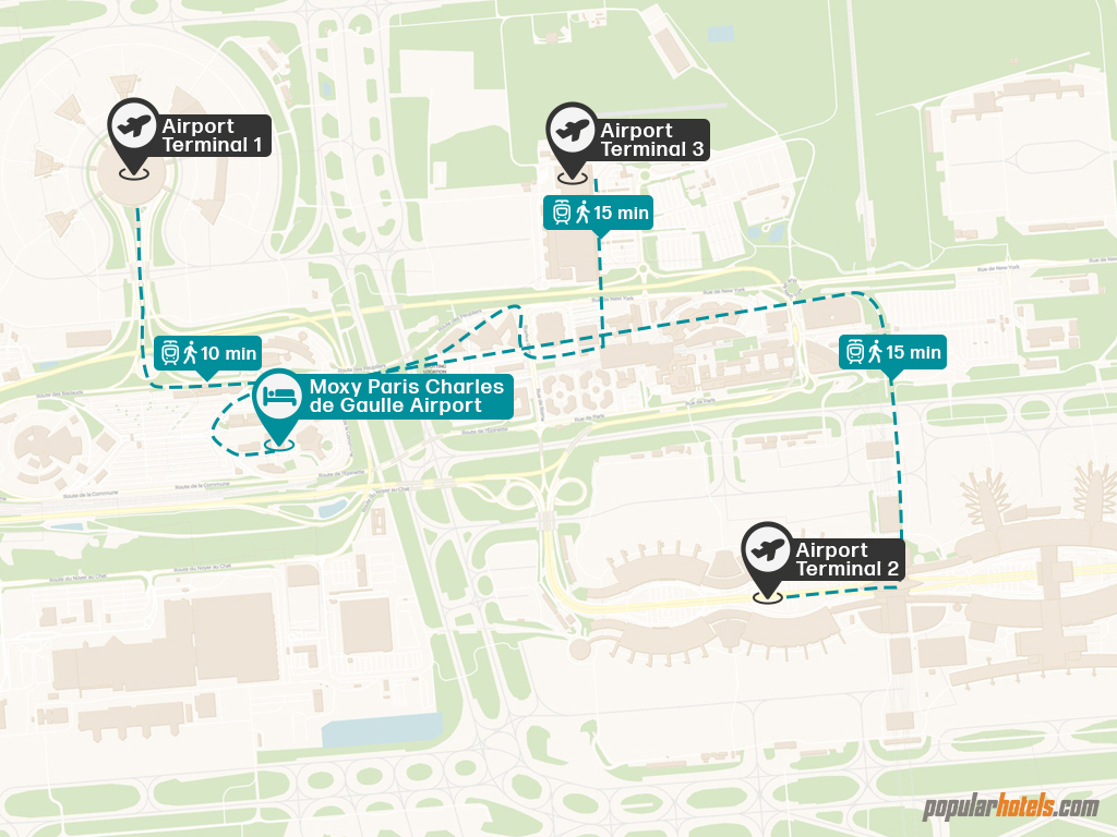 Moxy Paris Charles de Gaulle Airport