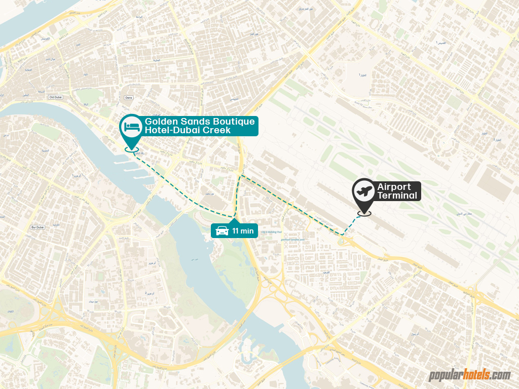 Golden Sands Boutique Hotel-Dubai Creek