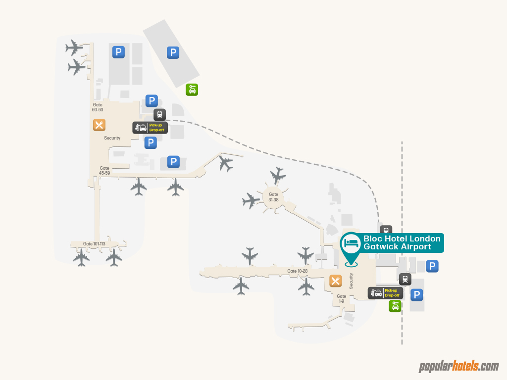 Bloc Hotel London Gatwick Airport