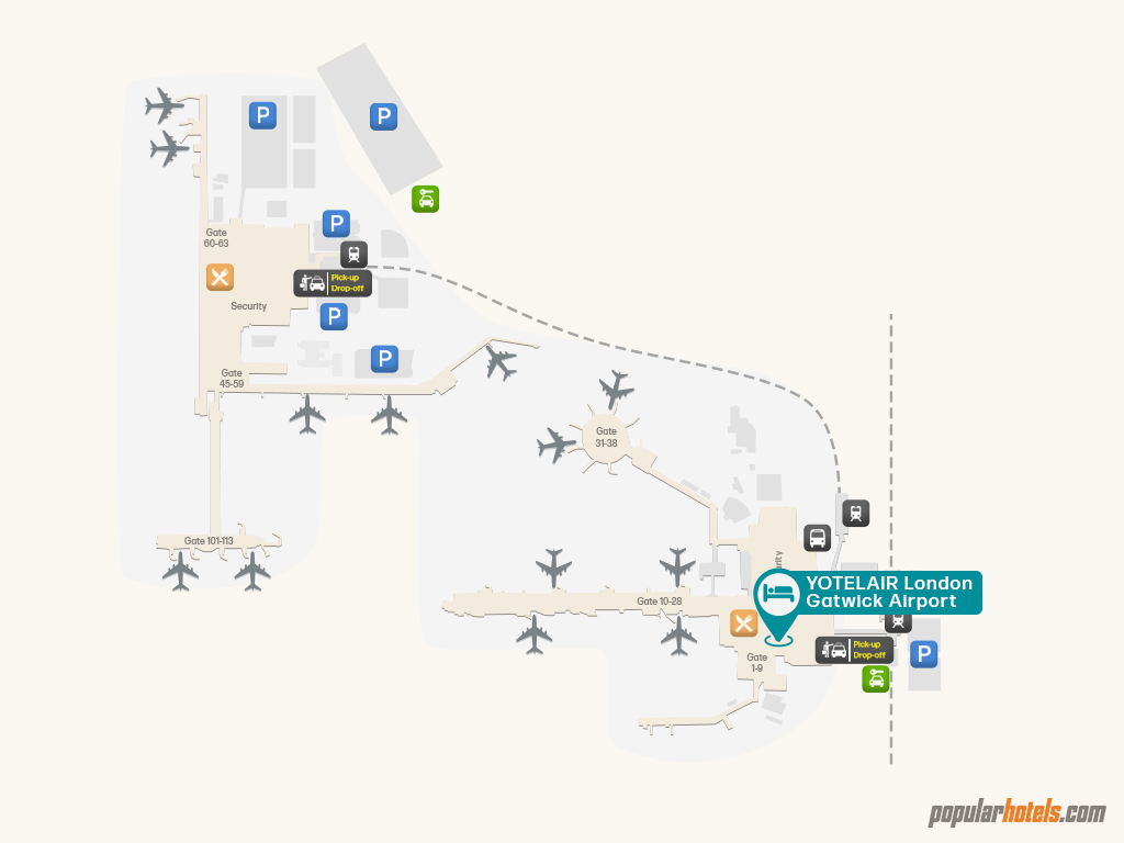 YOTELAIR London Gatwick Airport